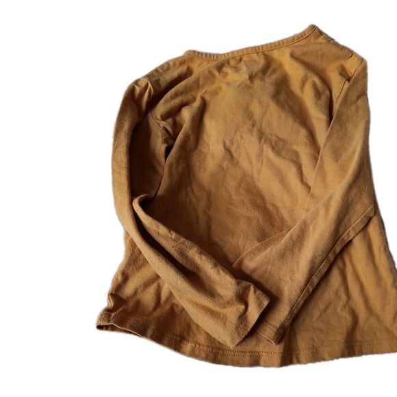 Girls Outfit, Size 4, Yellow L/Sleeve Graphic Top - Picture 3 of 4